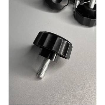 Ручка фикстатор с барашком и болтом (винтом) 8*20-0