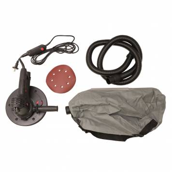 Шлифмашинка с подсветкой 180 мм SCHTAER 700G для стен и потолков-1