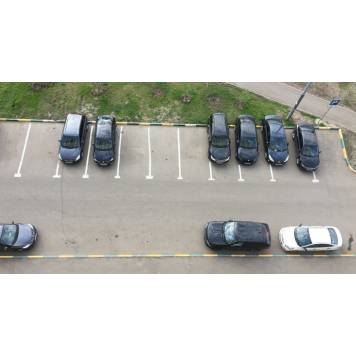 Разметка парковки во дворе-0